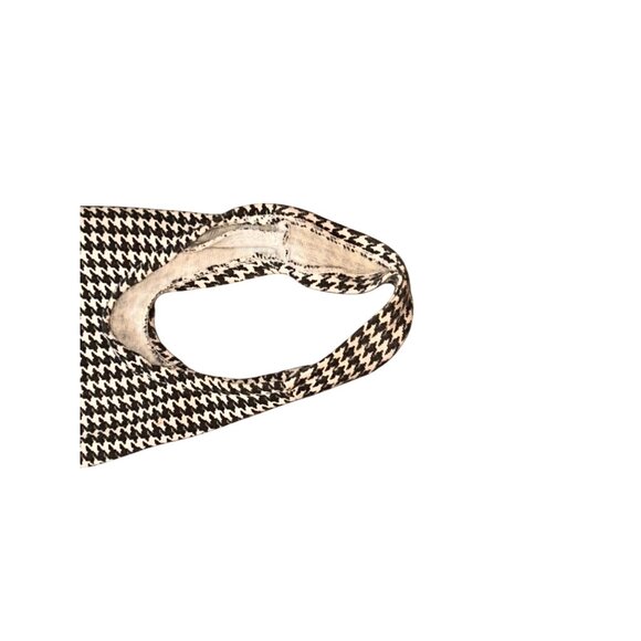 VTG DB Sport Stirrup Jumpsuit Size M Houndstooth 80s Indie Artsy - Picture 5 of 5